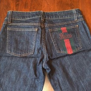 Gucci Flare Cut Jeans